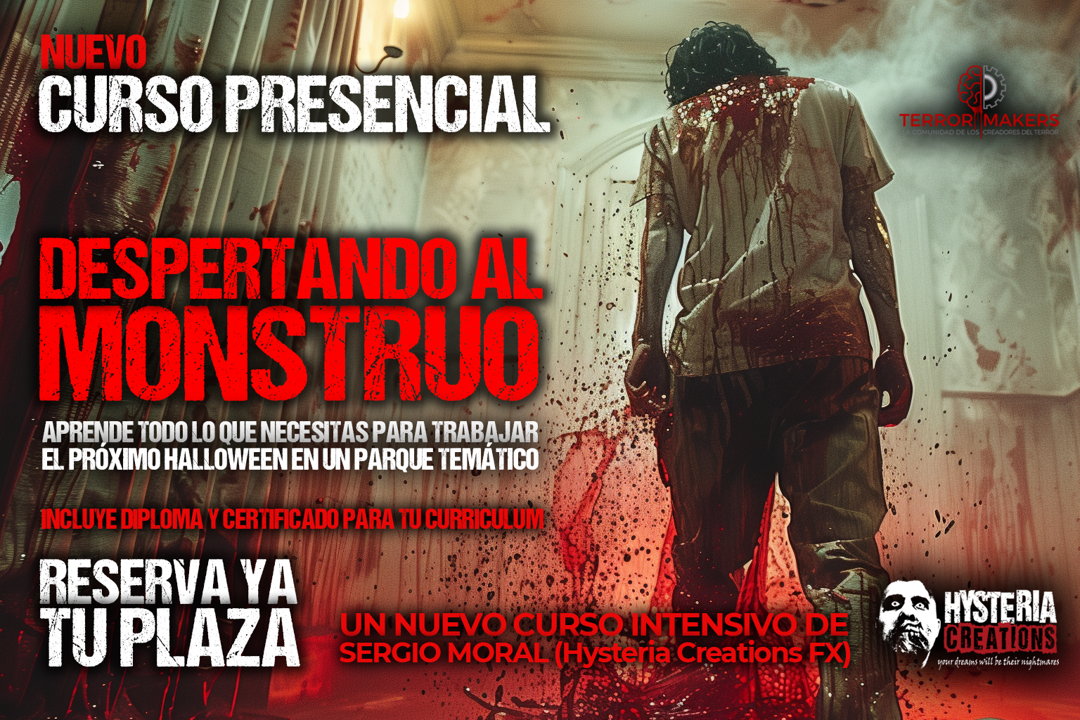 Curso presencial DESPERTANDO AL MONSTRUO - TerrorMakers